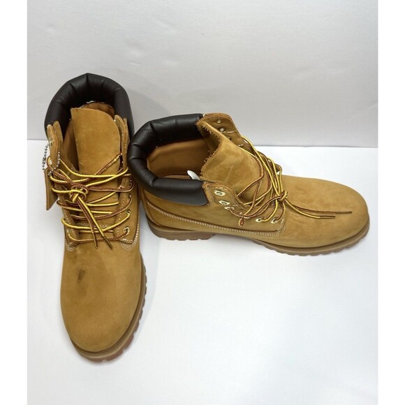 Timberland 6”Premium Classic Work Boots Wheat NubuckMen’s 10.5 M Waterproof